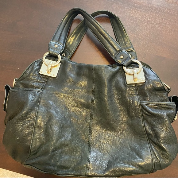 Junior Drake black leather purse. - Picture 2 of 16